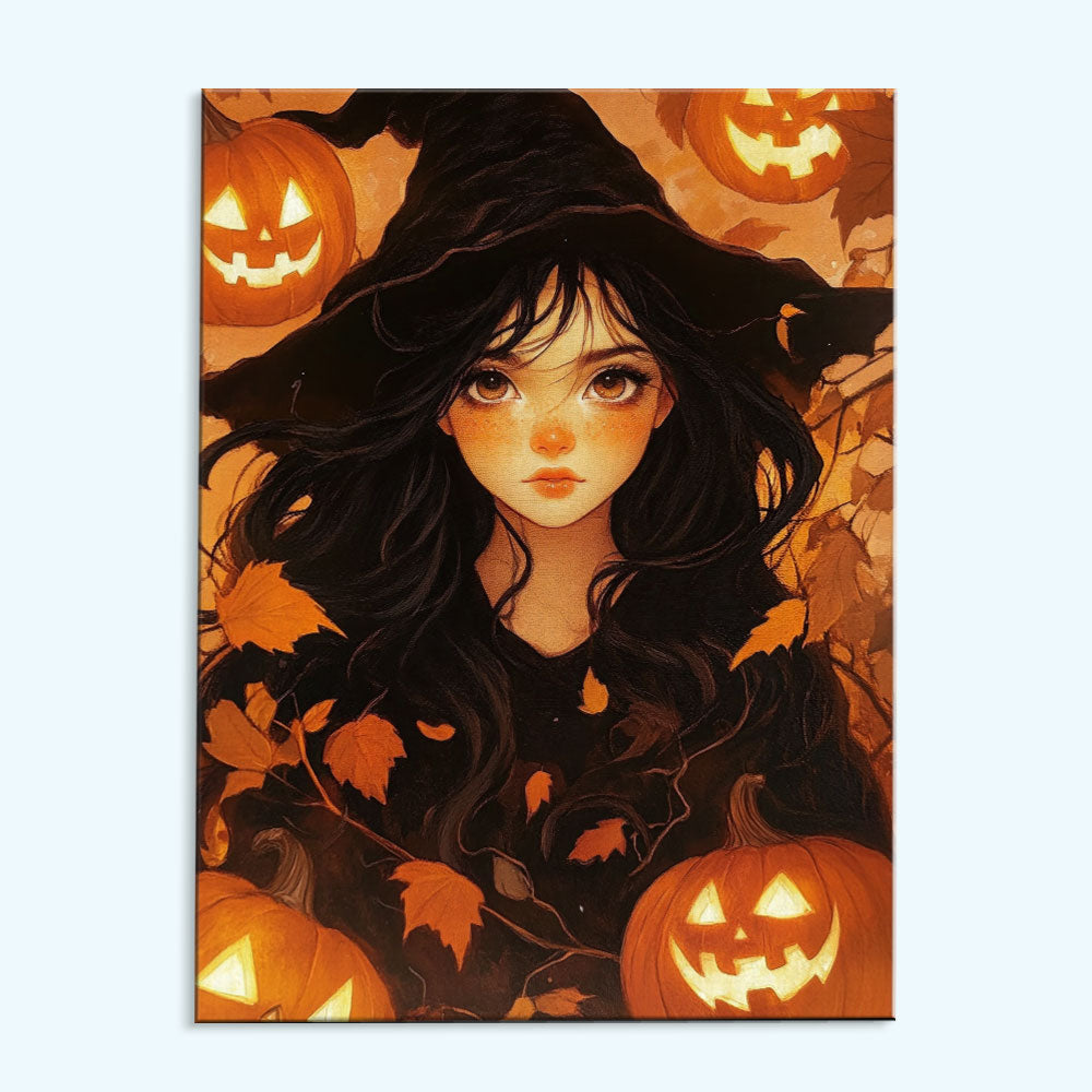 Autumn Witch | Paint by Numbers Kit