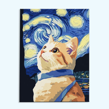 Starry Paws | Paint by Numbers Kit