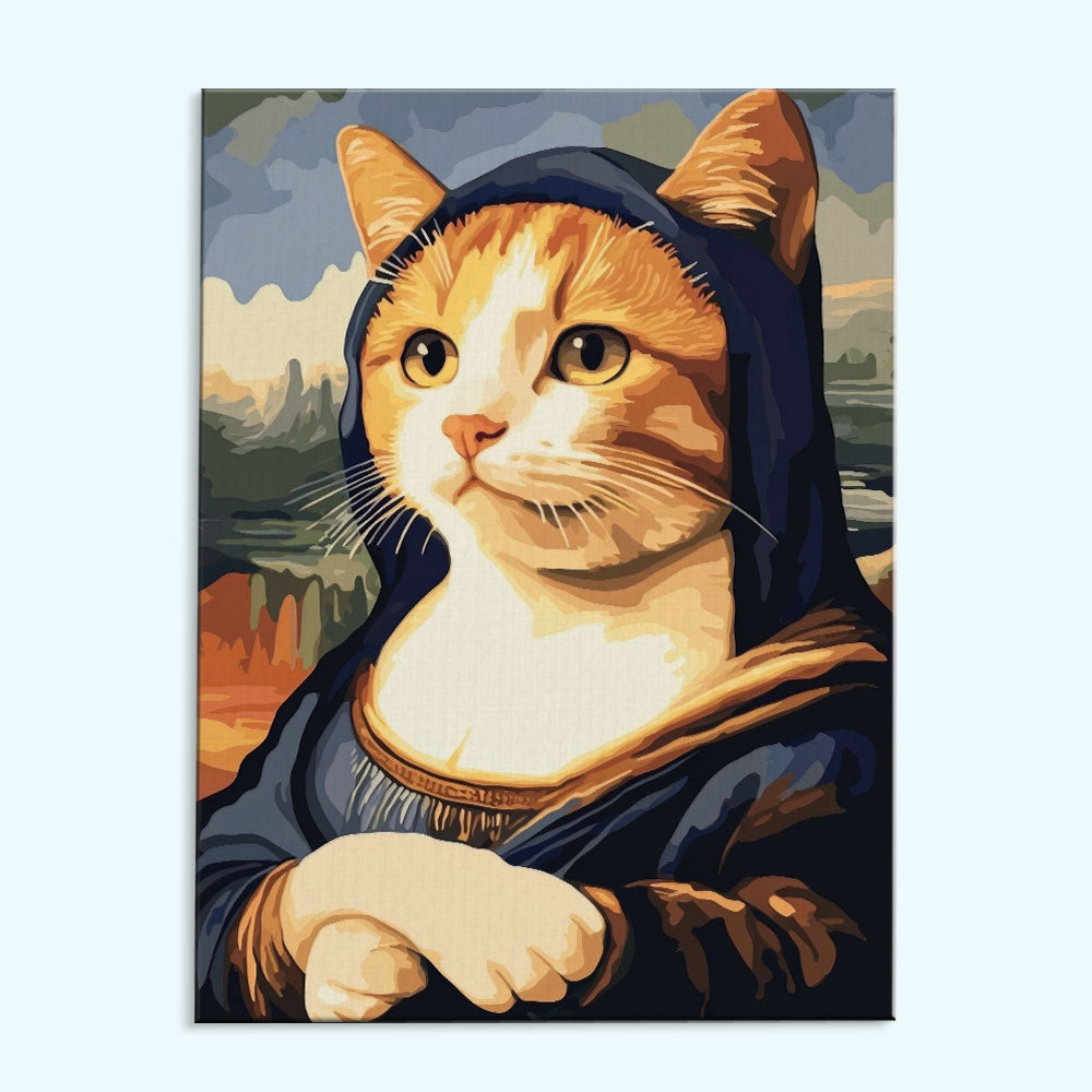 Meowna Lisa | Paint by Numbers Kit