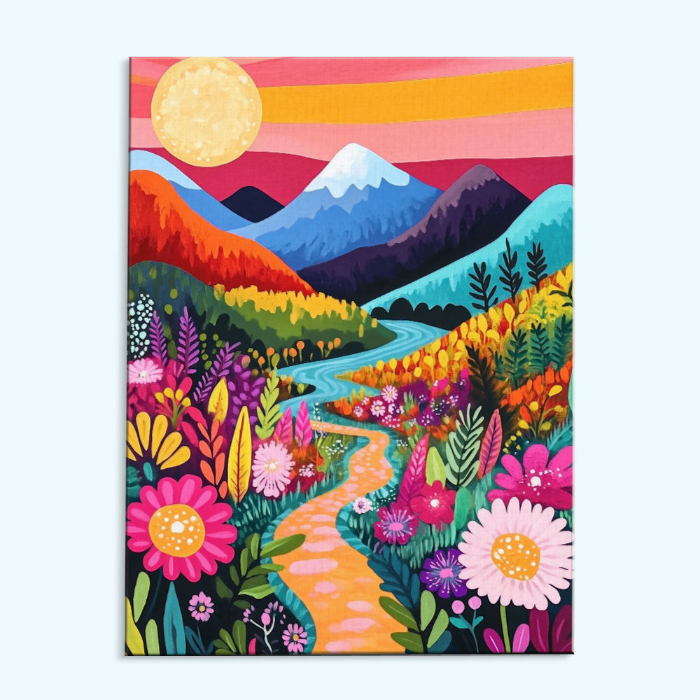 Blossom Trail | Paint by Numbers Kit