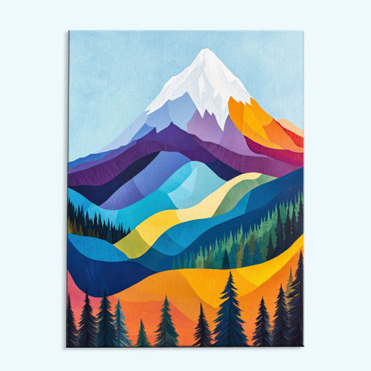 Sunset Ridge | Paint by Numbers Kit