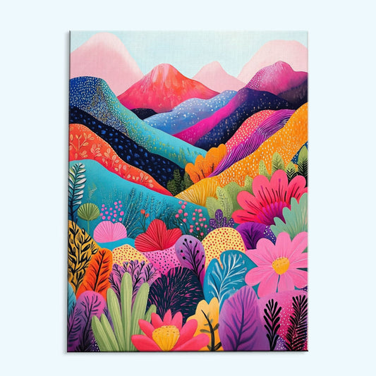 Horizon in Bloom | Paint by Numbers Kit