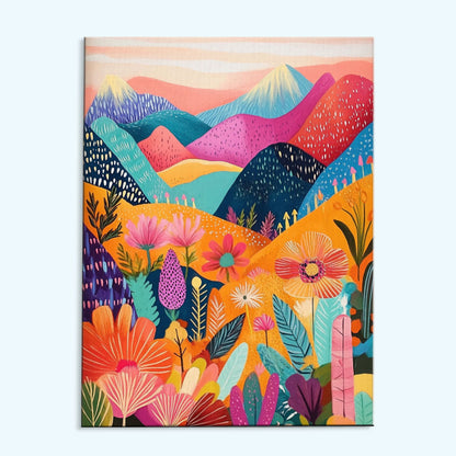 Mountain Garden | Paint by Numbers Kit