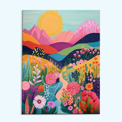 Dawn of Flowers | Paint by Numbers Kit