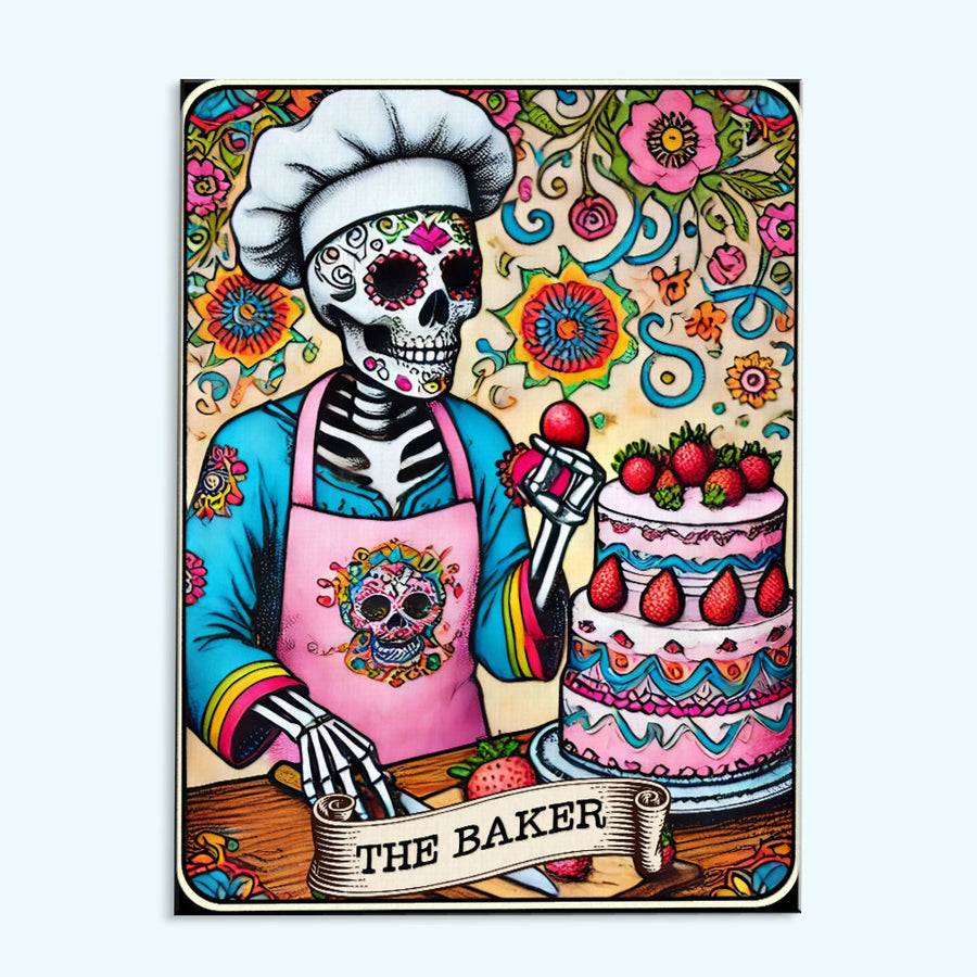 The Baker - Tarot Card | Paint by Numbers Kit