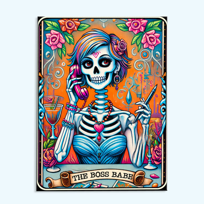 The Boss Babe - Tarot Card