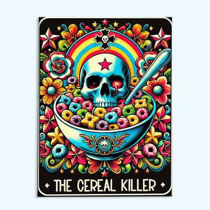 The Cereal Killer - Tarot Card | Paint by Numbers Kit