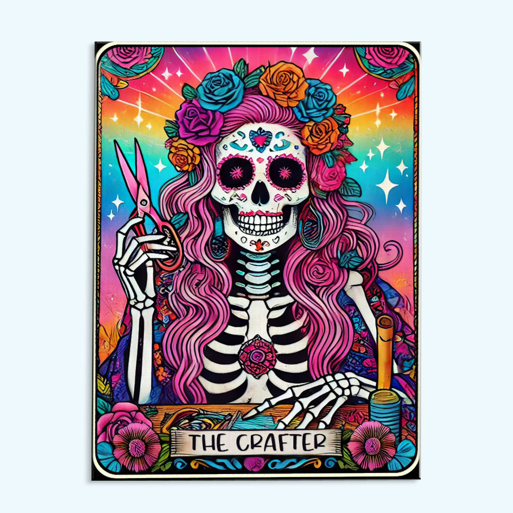 The Crafter - Tarot Card | Paint by Numbers Kit