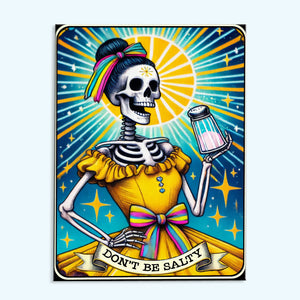 The Don't Be Salty - Tarot Card | Paint by Numbers Kit