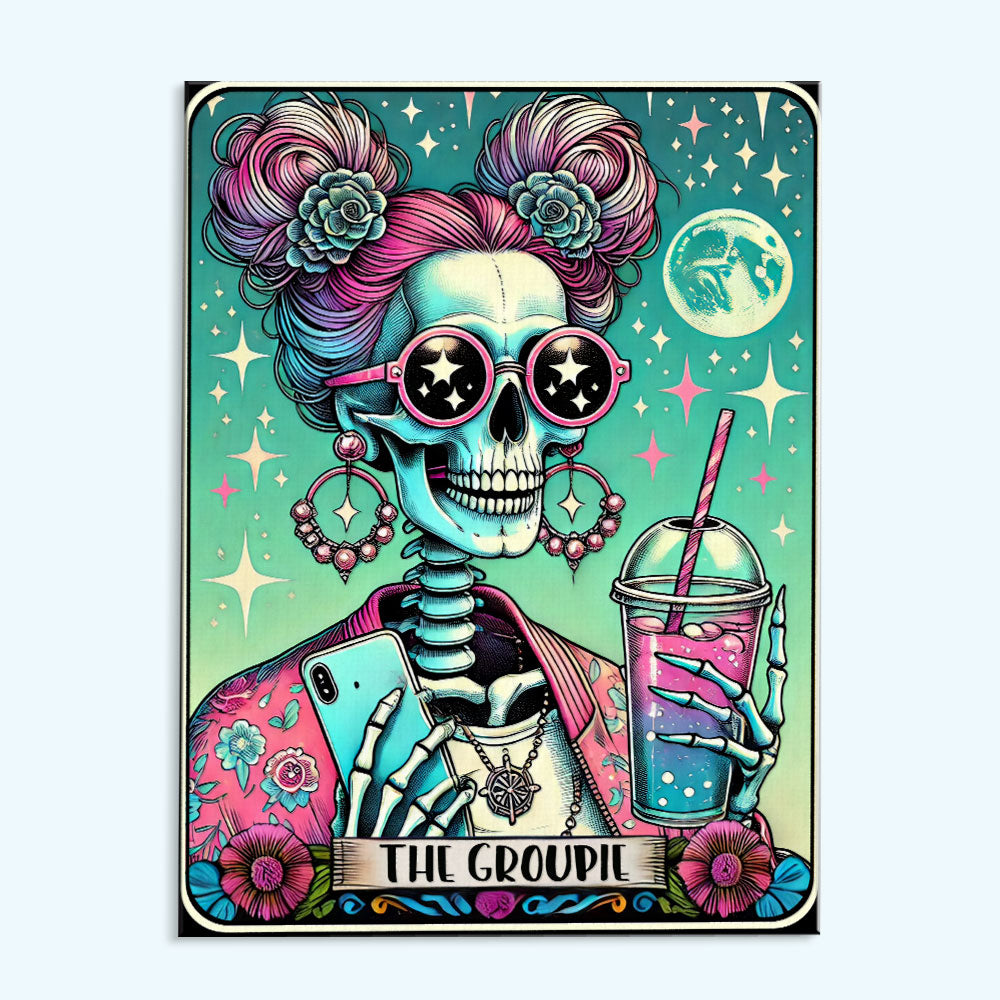 The Groupie - Tarot Card | Paint by Numbers Kit