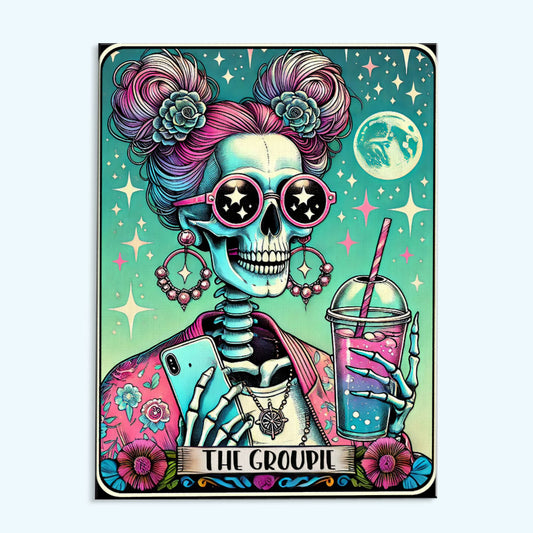 The Groupie - Tarot Card | Paint by Numbers Kit