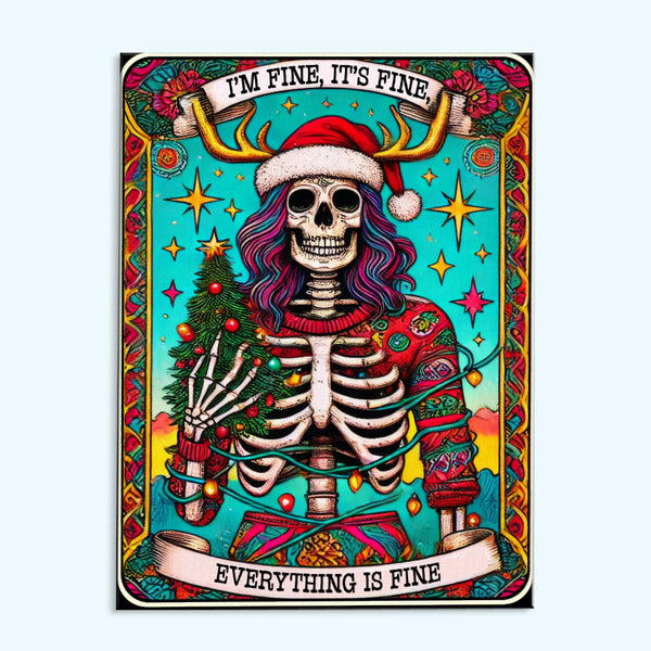 The I'm Fine - Tarot Card