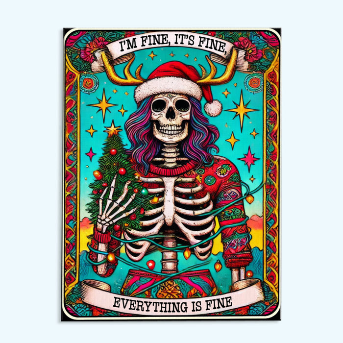 The I'm Fine - Tarot Card
