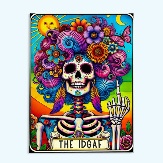 The IDGAF - Tarot Card | Paint by Numbers Kit