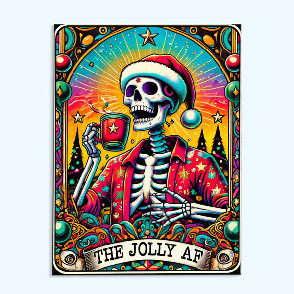 The Jolly AF - Tarot Card | Paint by Numbers Kit