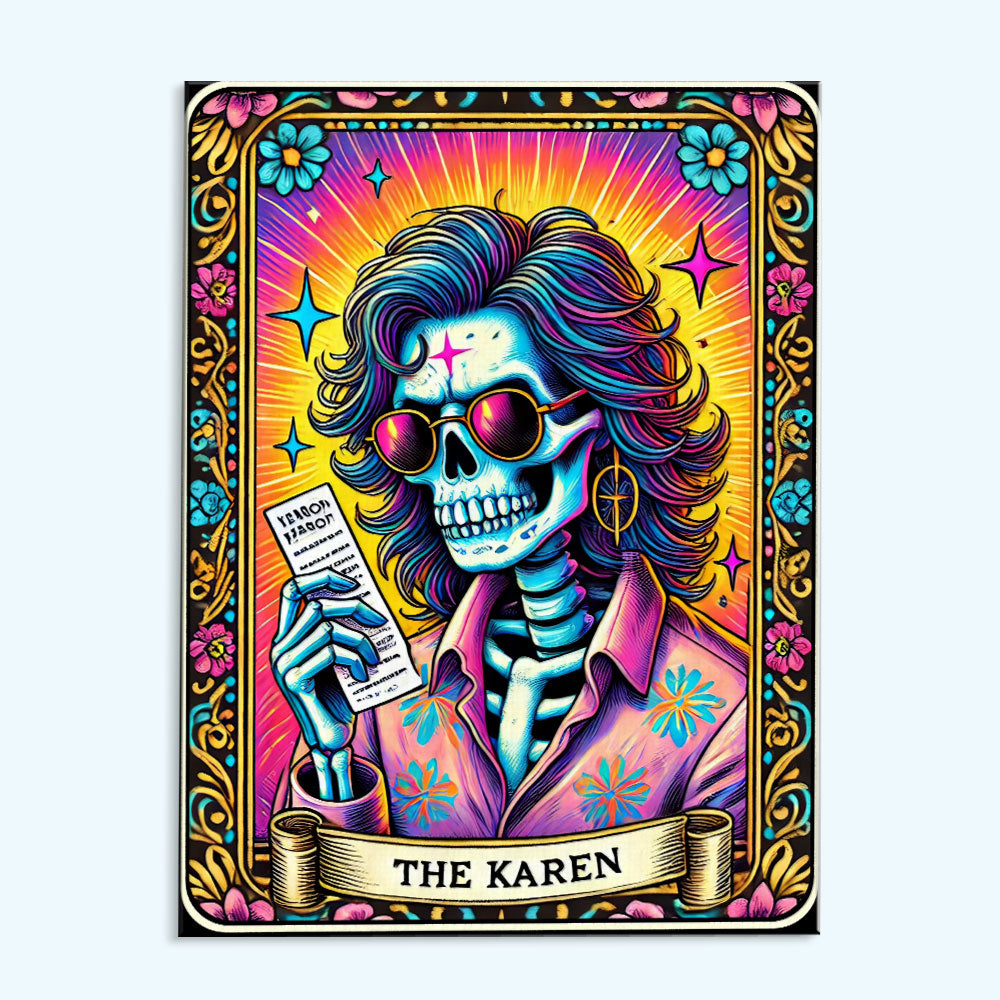 The Karen - Tarot Card | Paint by Numbers Kit