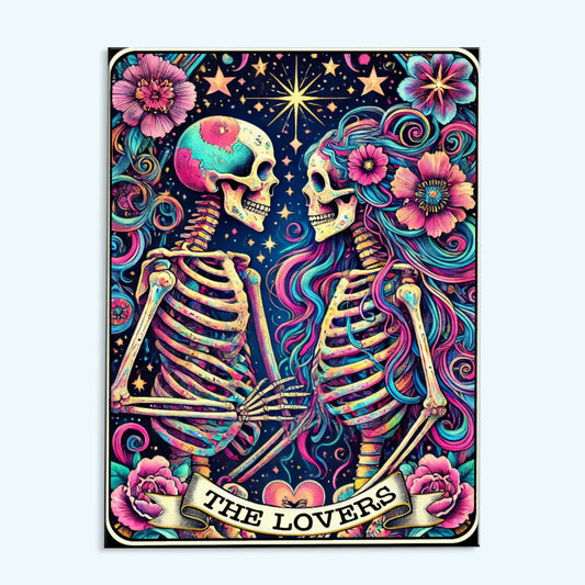 The Lovers - Tarot Card | Paint by Numbers Kit