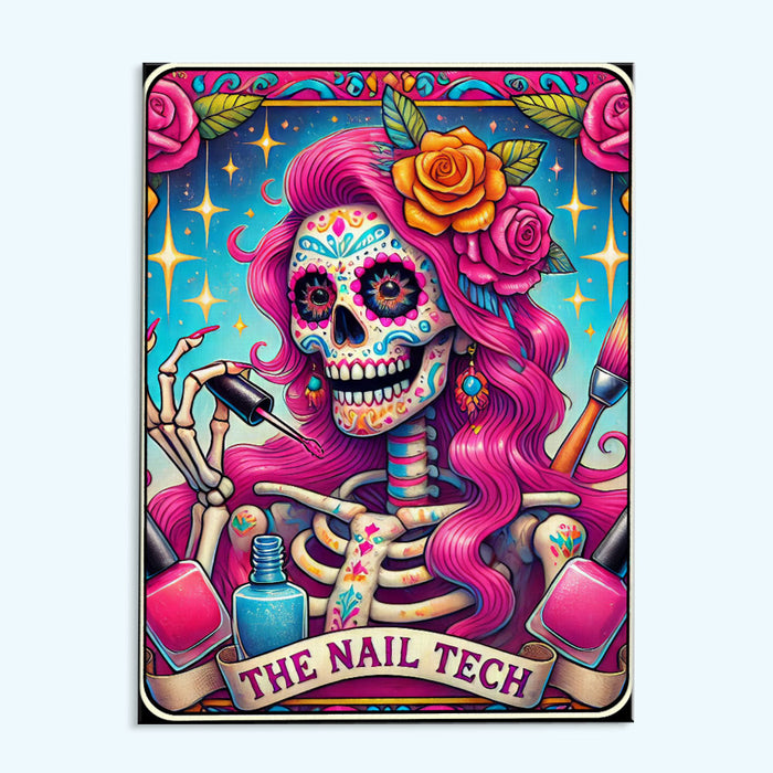 The Nail Tech - Tarot Card
