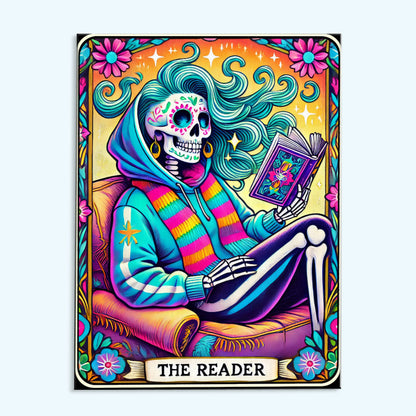 The Reader - Tarot Card | Paint by Numbers Kit