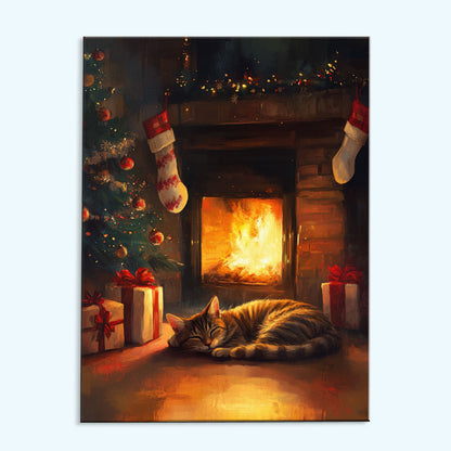 Sleeping Cat | Paint by Numbers Kit