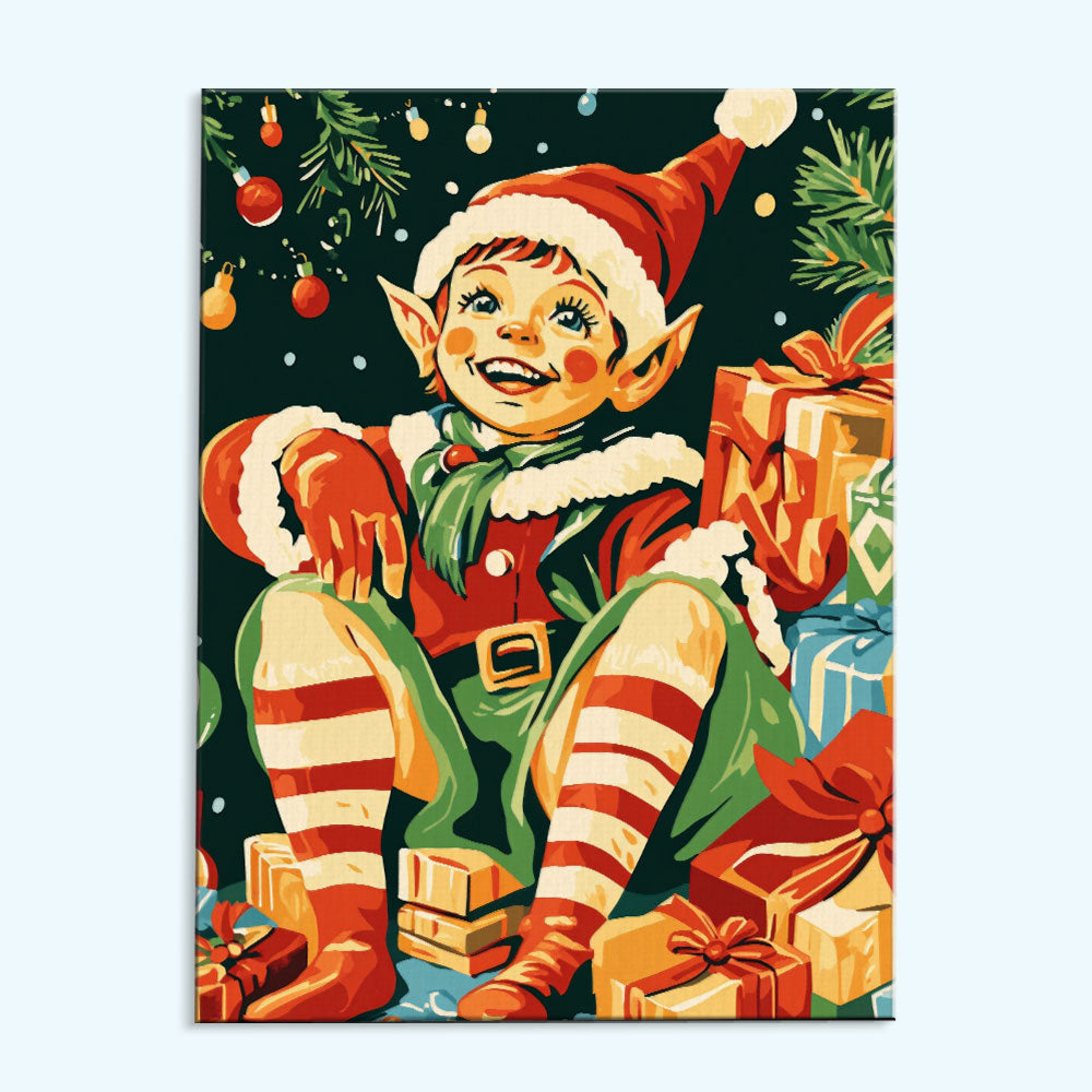 Festive Elf | Paint by Numbers Kit