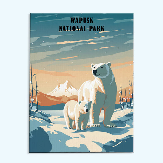 Wapusk National Park | Paint by Numbers Kit