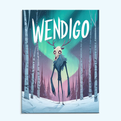Wendigo - American Legends | Paint by Numbers Kit