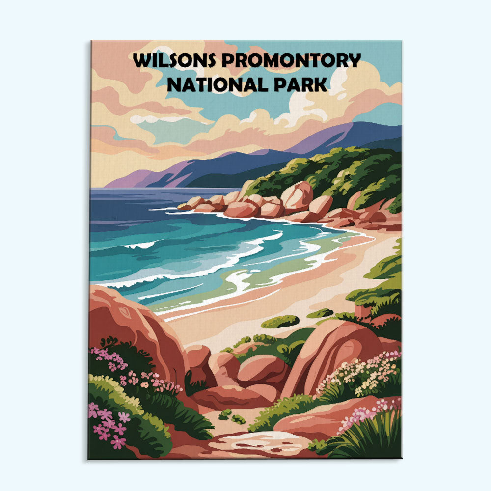 Wilsons Promontory AU National Park | Paint by Numbers Kit