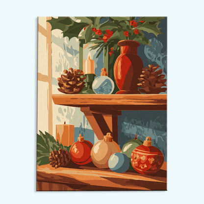 Winter Decor | Paint by Numbers Kit