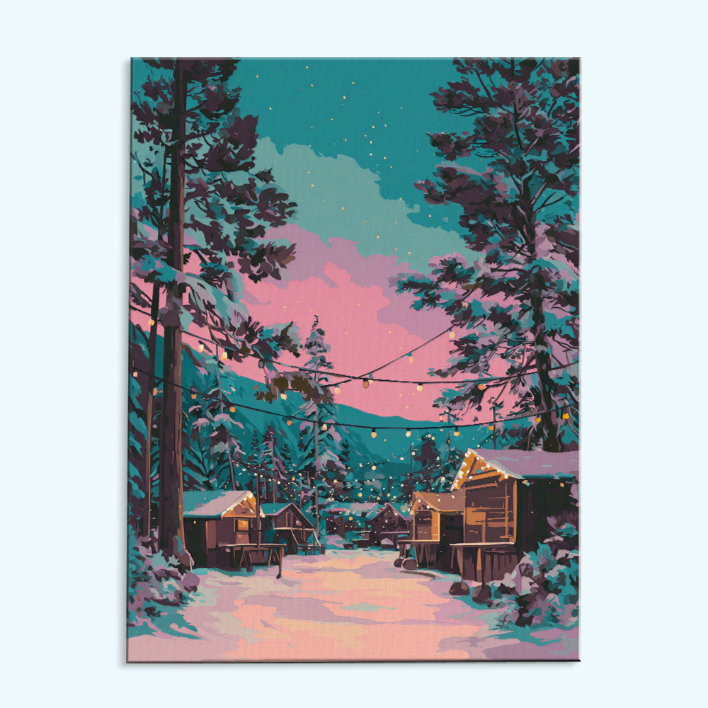 Winter Retreat | Paint by Numbers Kit