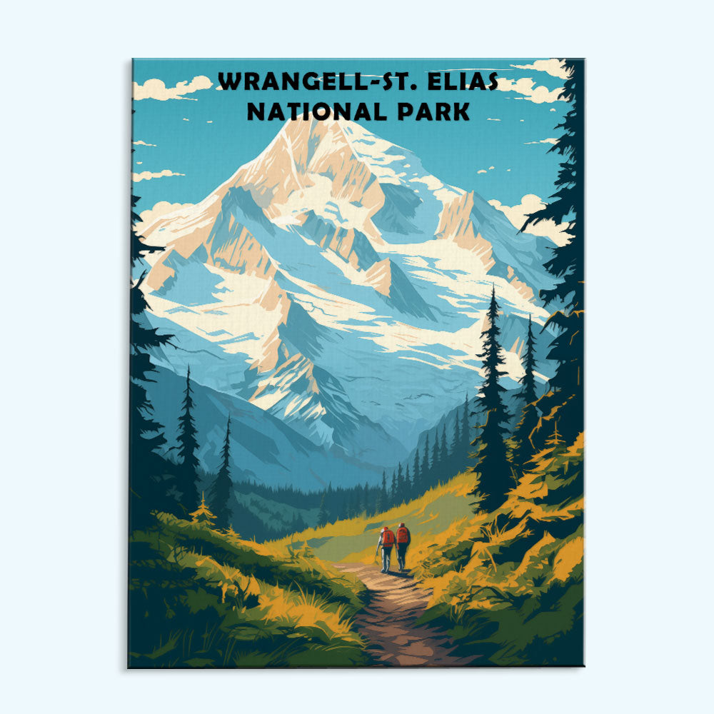 Wrangell-St. Elias National Park | Paint by Numbers Kit