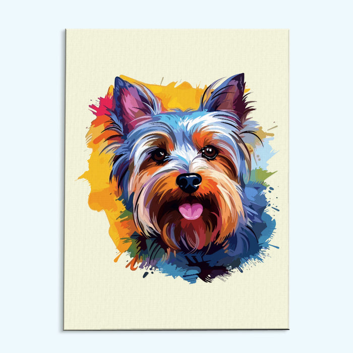 Yorkshire Terrier - Colorful Dog