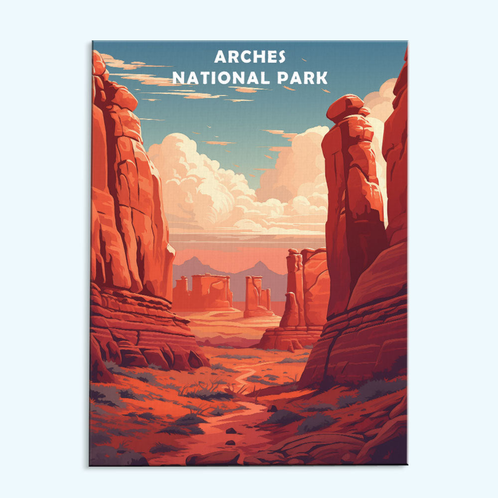 Arches National Park | Paint by Numbers Kit