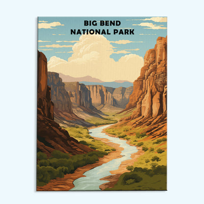 Big Bend National Park | Paint by Numbers Kit