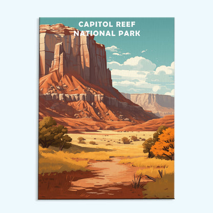 Capitol Reef National Park | Paint by Numbers Kit