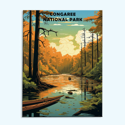 Congaree National Park | Paint by Numbers Kit