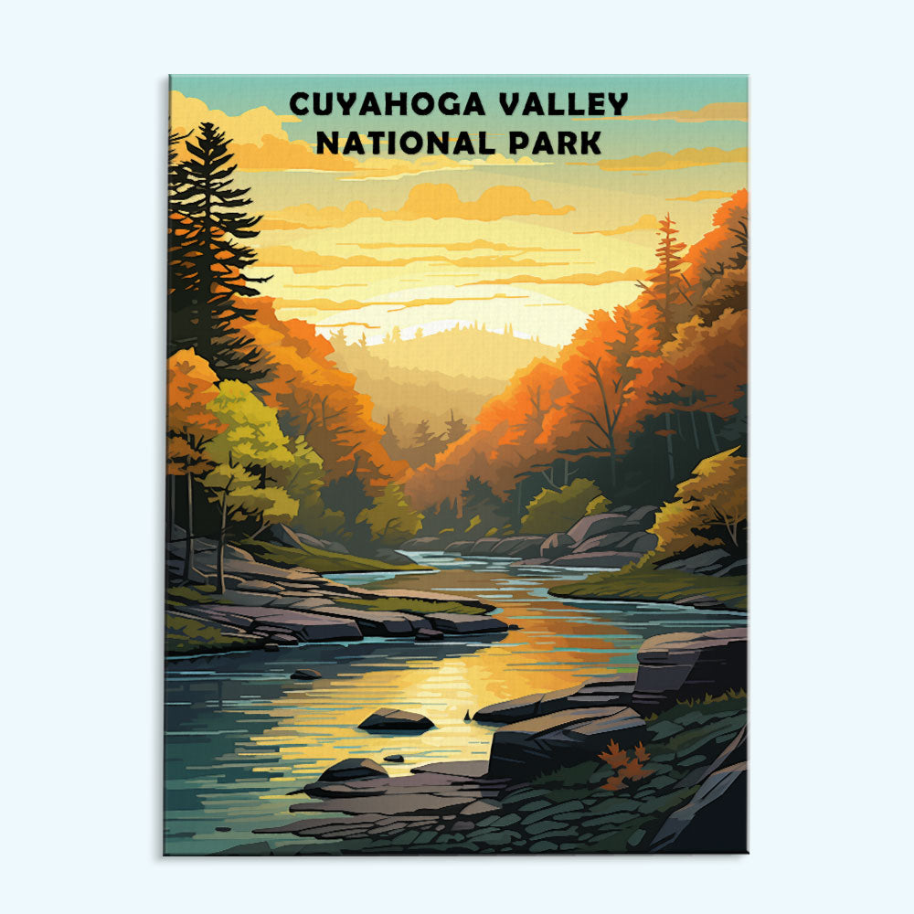 Cuyahoga Valley National Park | Paint by Numbers Kit