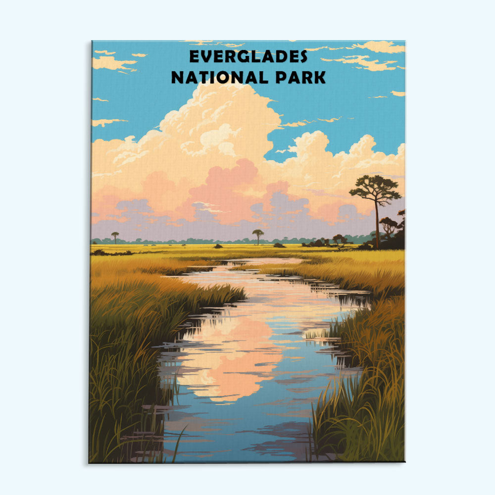 Everglades National Park | Paint by Numbers Kit