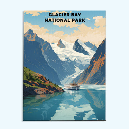 Glacier Bay National Park | Paint by Numbers Kit