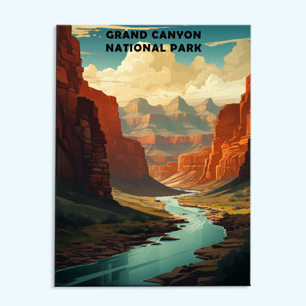 Grand Canyon National Park | Paint by Numbers Kit