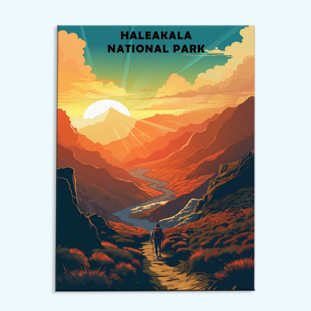 Haleakala National Park | Paint by Numbers Kit