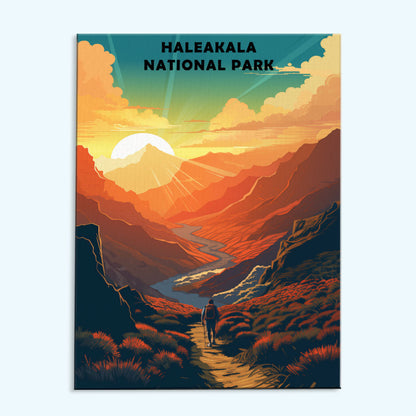 Haleakala National Park | Paint by Numbers Kit