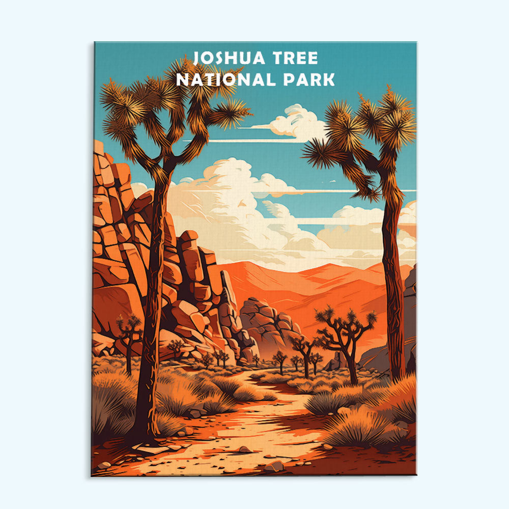 Joshua Tree National Park | Paint by Numbers Kit