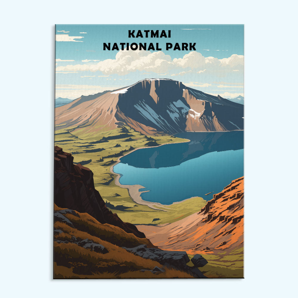 Katmai National Park | Paint by Numbers Kit