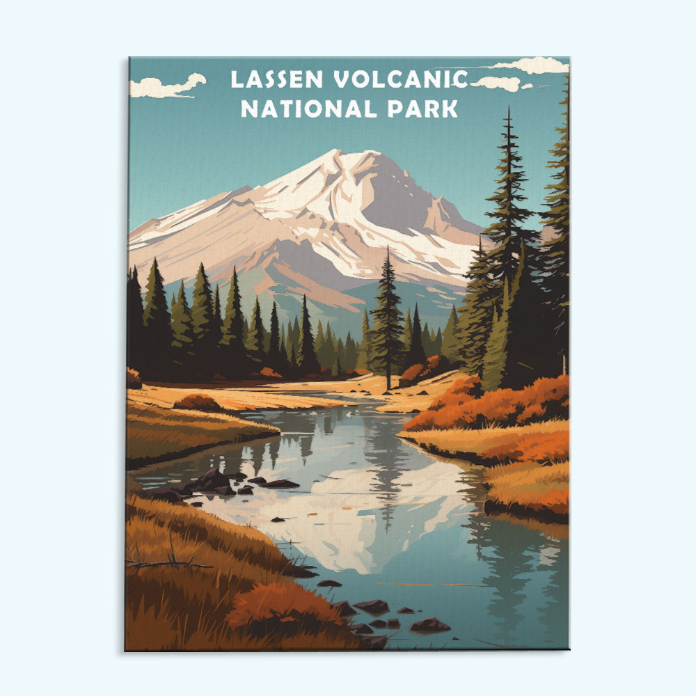 Lassen Volcanic National Park | Paint by Numbers Kit