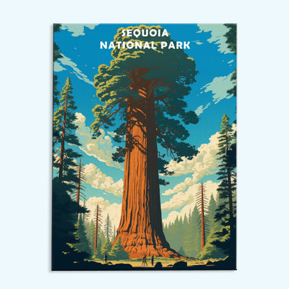 Sequoia National Park | Paint by Numbers Kit