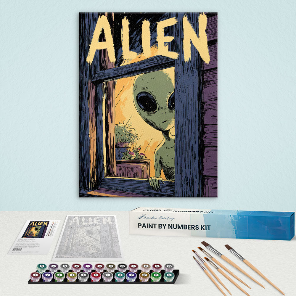 Alien Fog - American Legends | Paint by Numbers Kit