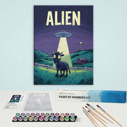 Alien Beam - American Legends | Paint by Numbers Kit