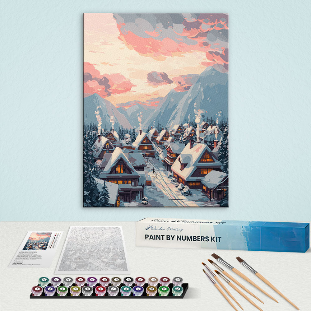 Alpine Twilight | Paint by Numbers Kit
