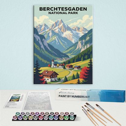 Berchtesgaden - German National Park | Paint by Numbers Kit